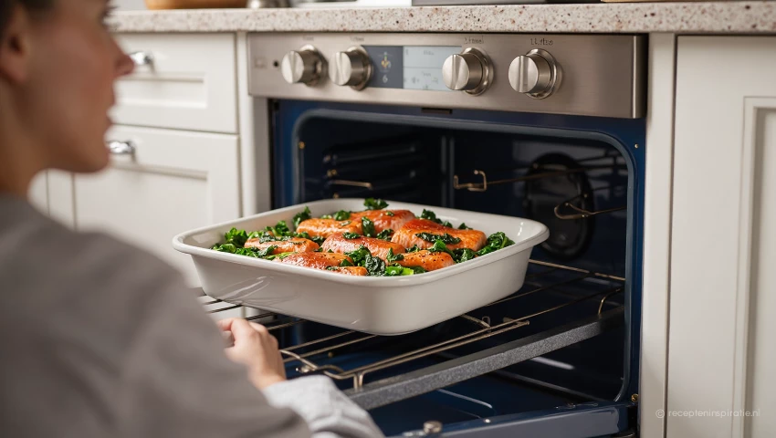 Oven met ovenschotel