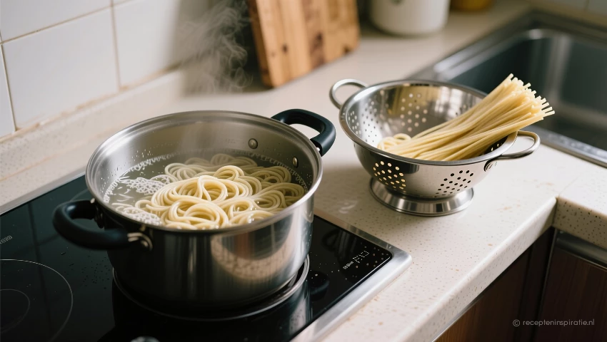 Noodle bereiding