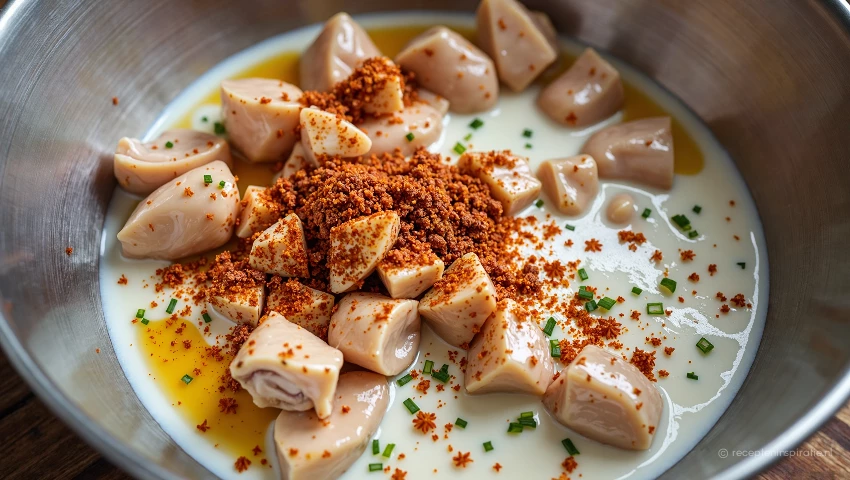 Kip marineren in yoghurt