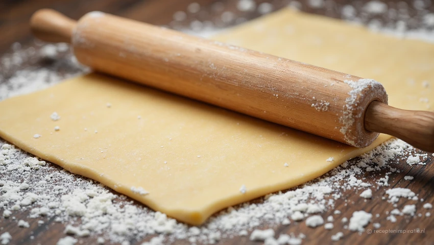 Bladerdeeg uitrollen
