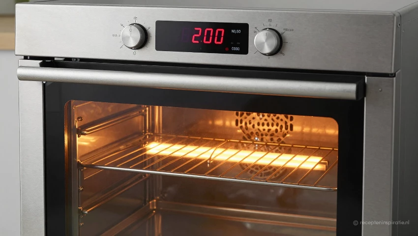 Oven voorverwarmen